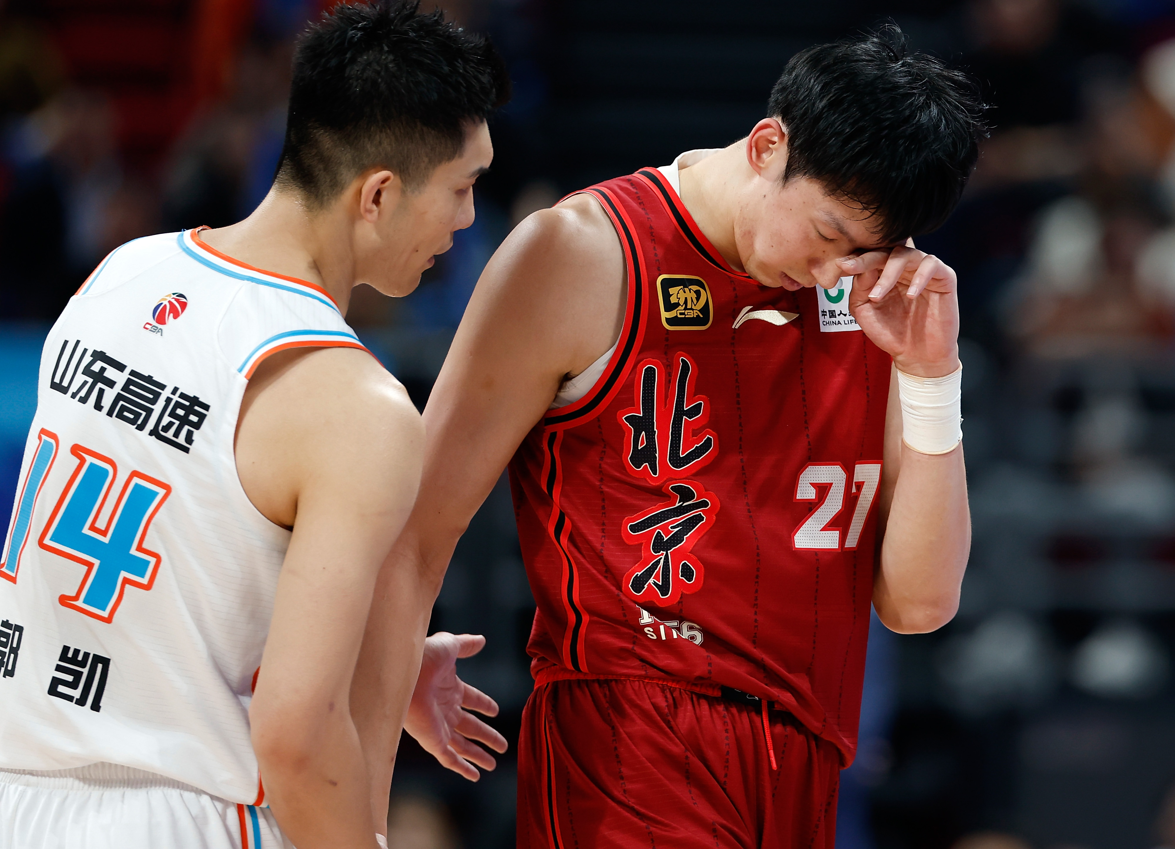 北京队在今日的比赛中大胜江苏队